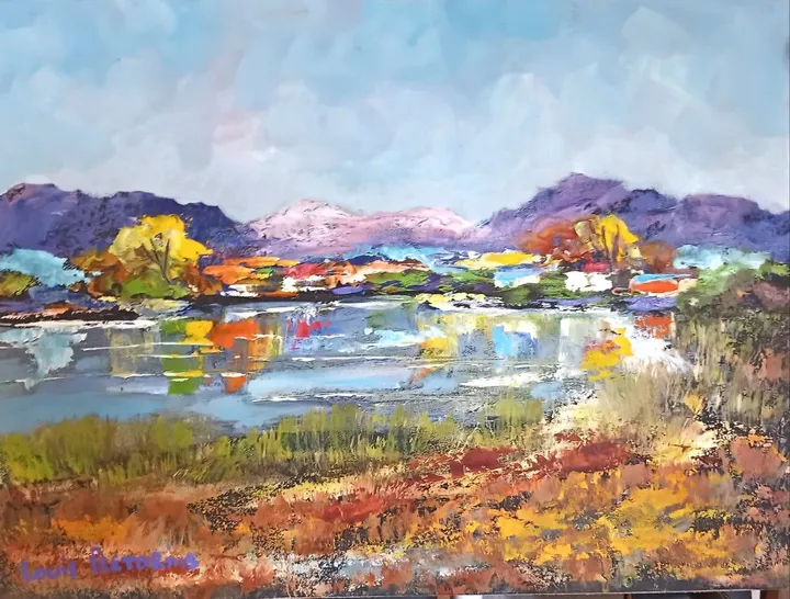 Dam Village, œuvre de Louis Pretorius