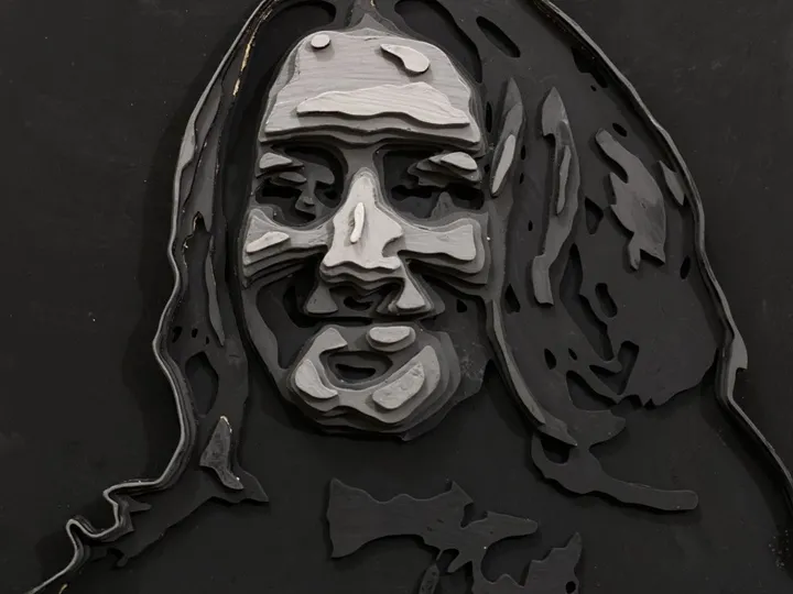 3D Zuha, artwork by Muntadher Saleh