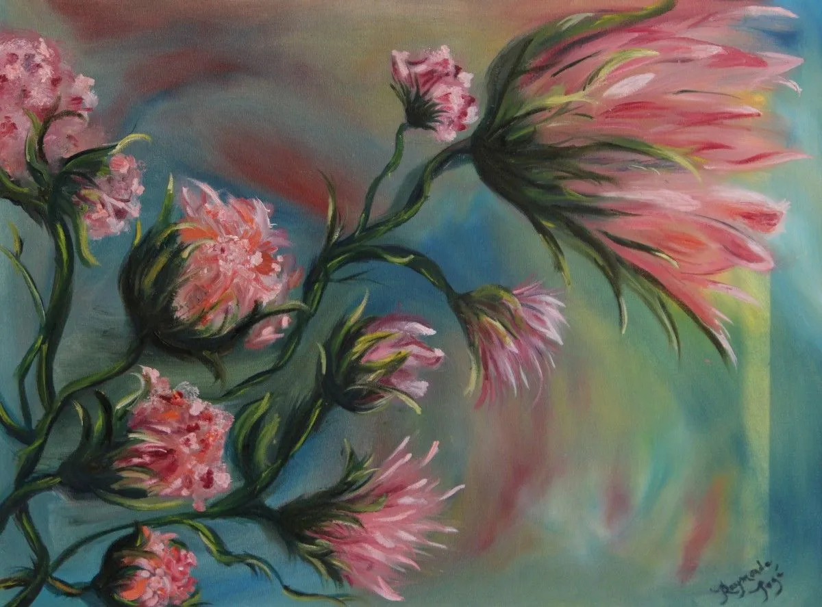 Éclatement, œuvre de Raymonde Pagé