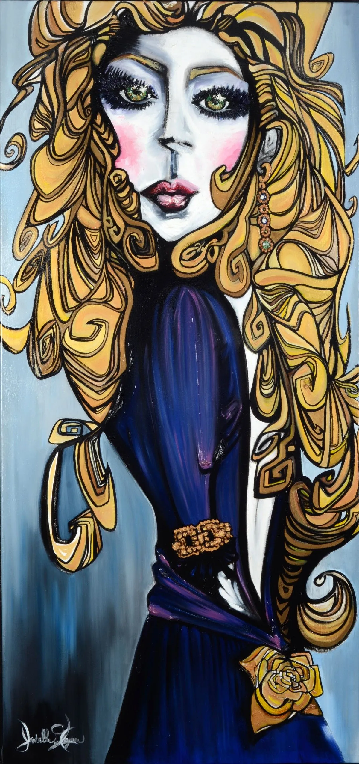 Déesses Sophia, (Gaïa), œuvre de Isabelle Gagnon