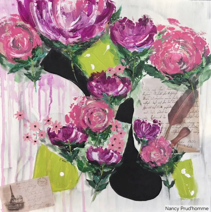 HYMNE À L'AMOUR, œuvre de Nancy Prud'homme