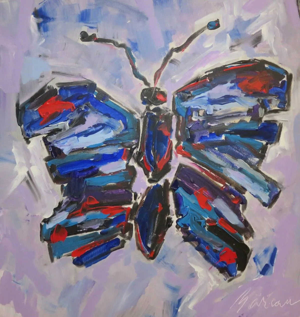 Mon Papillon, artwork by BARCAN DAN CRISTIAN
