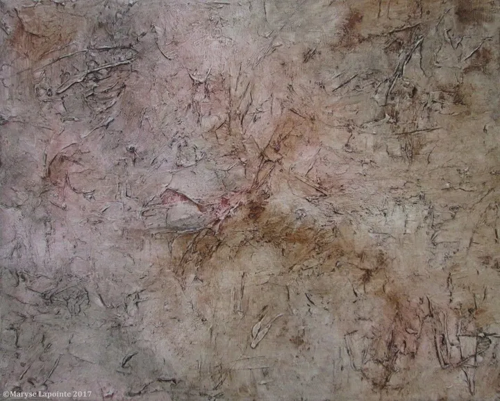 Fossiles 3 / Fossils 3, artwork by Maryse Lapointe