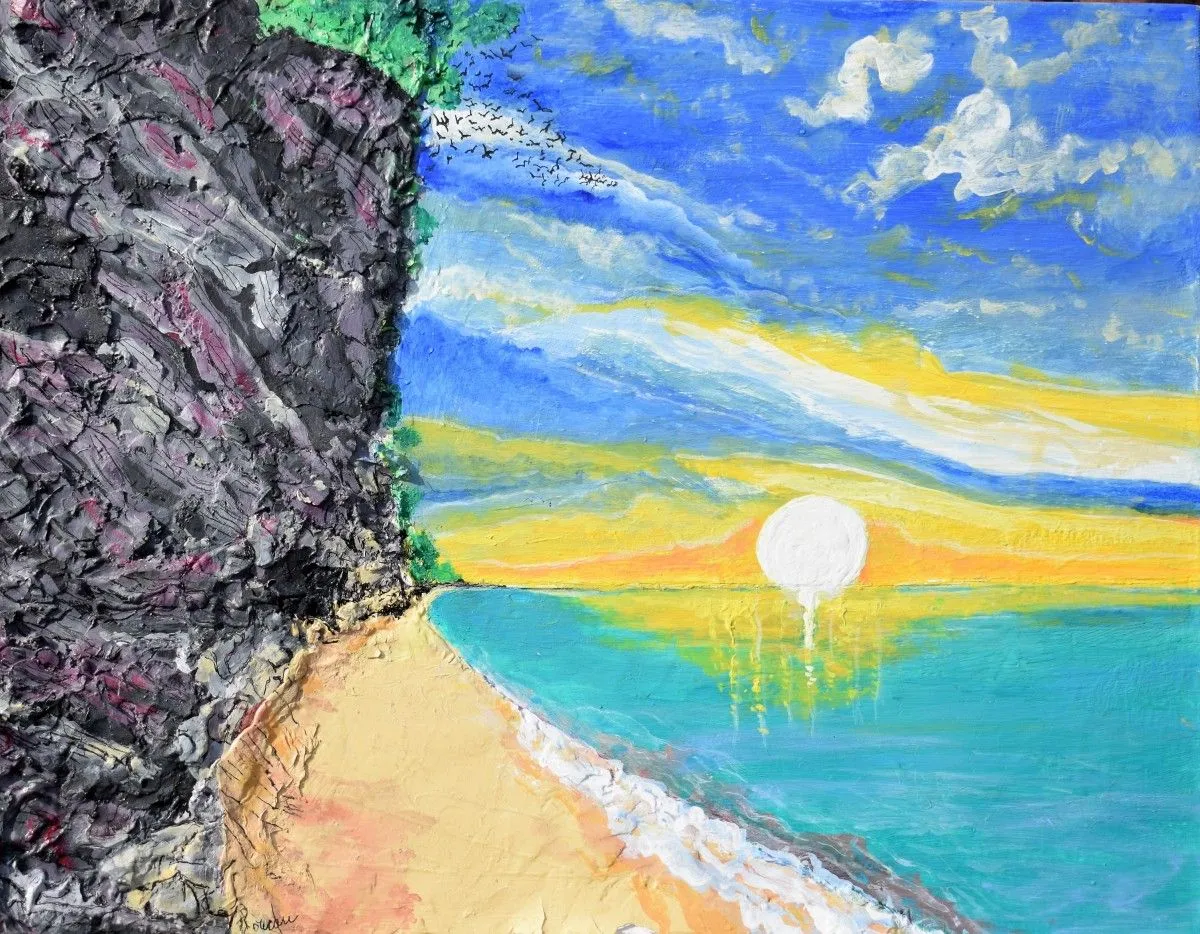 Baie des chaleurs, artwork by Denis Roucau