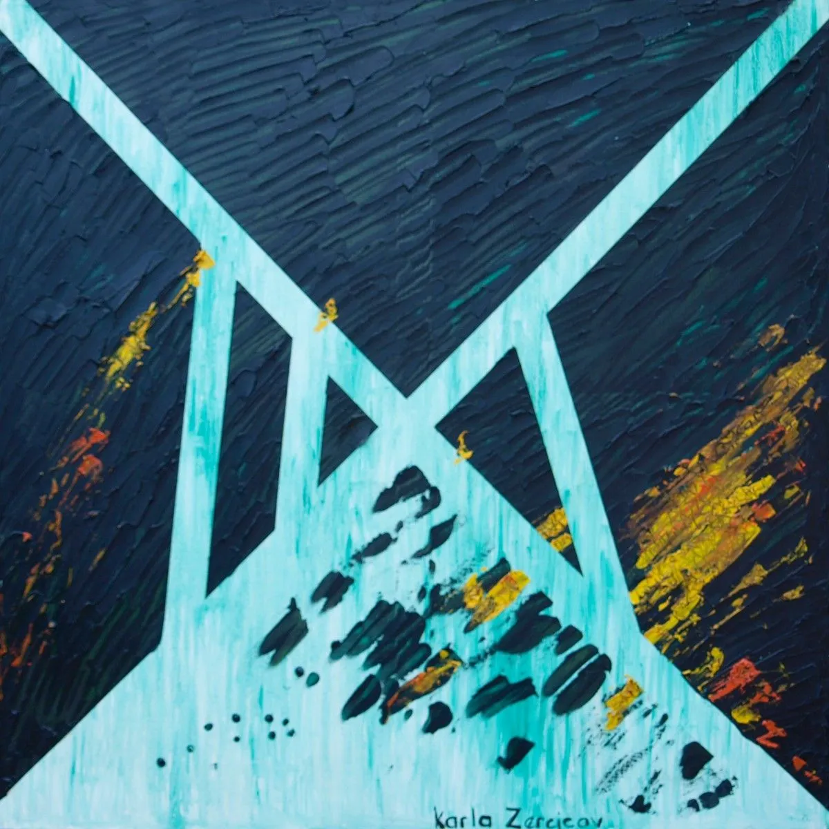 sun rise, œuvre de Karla Zercicov