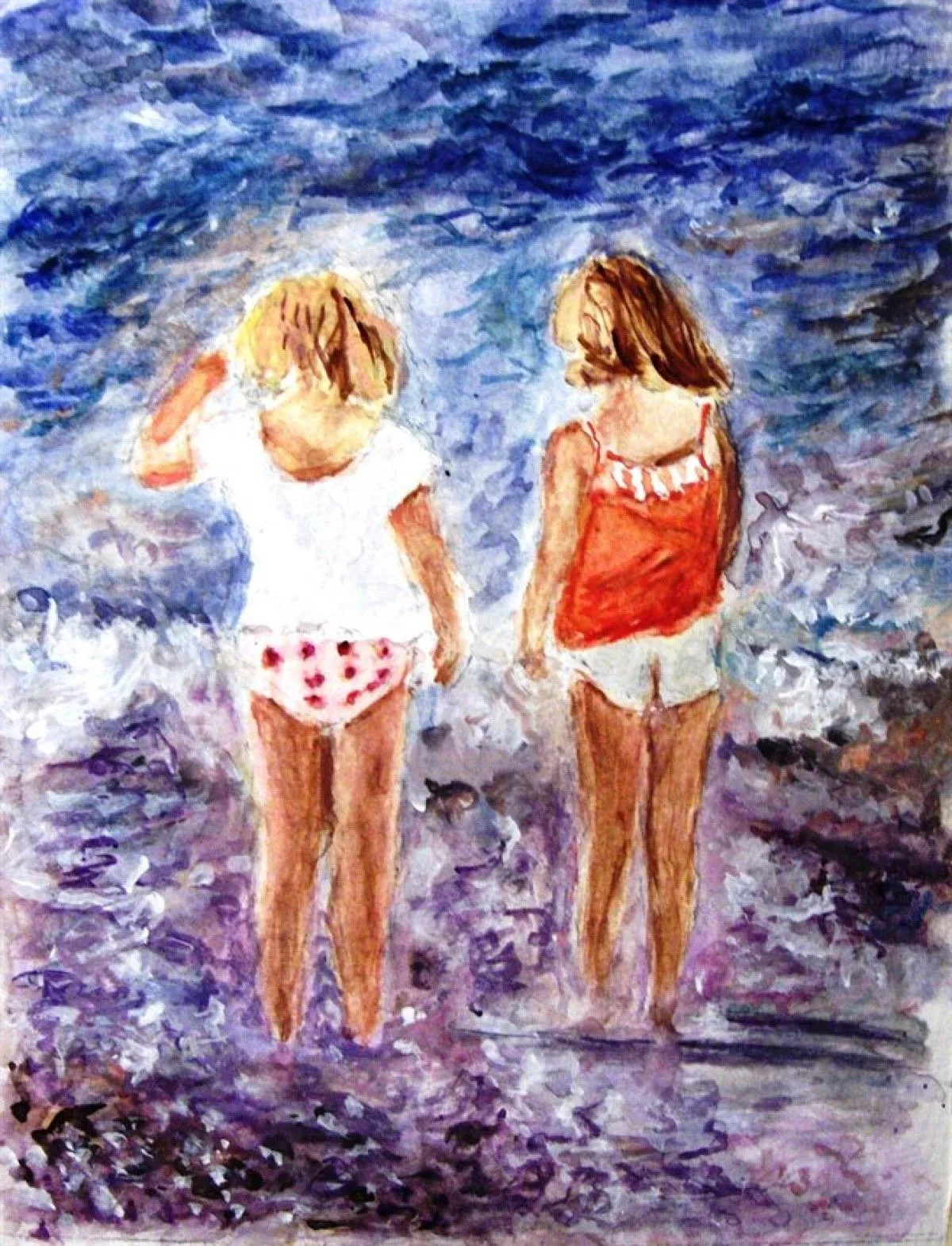 summer, artwork by Christina Papaspiliopoulou