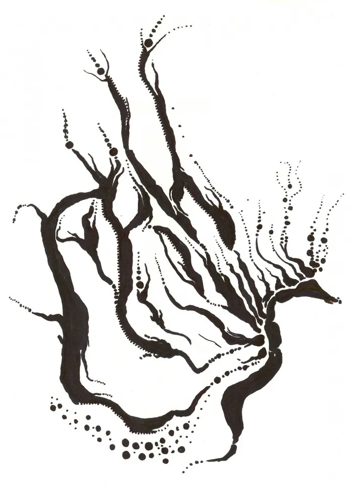 Seahorse, œuvre de Elisabeth G