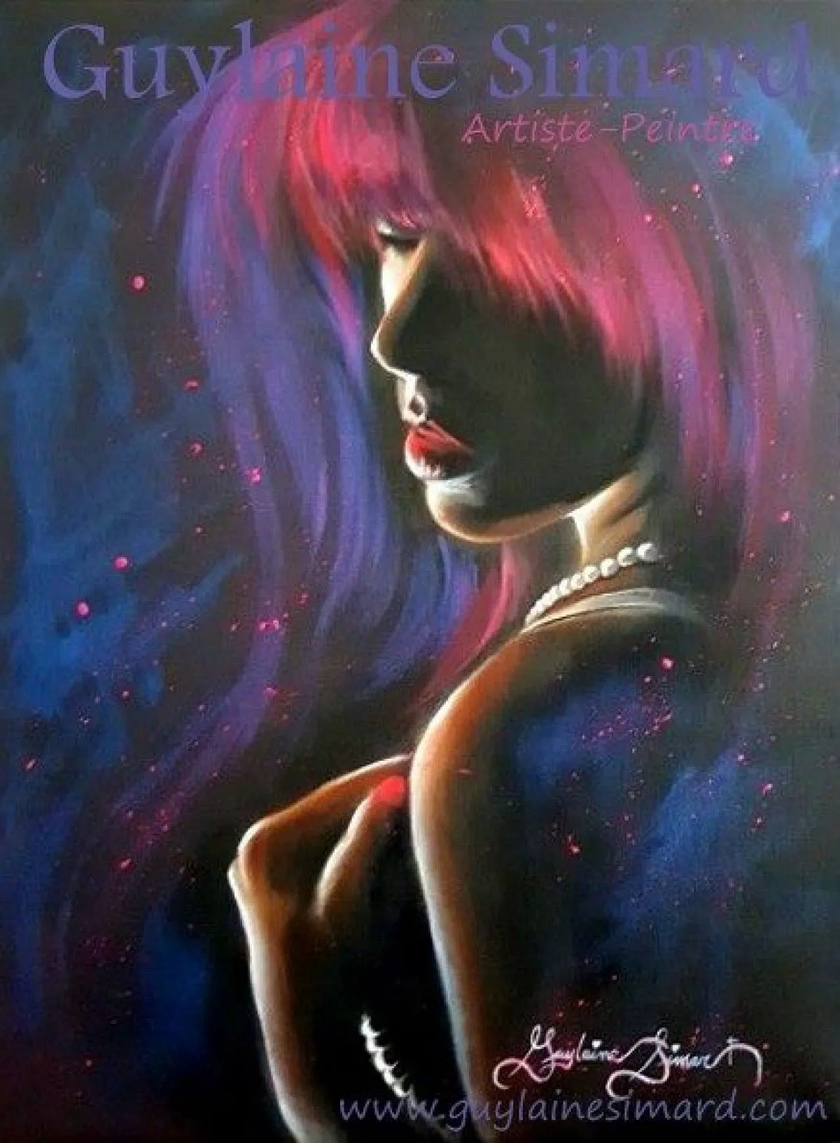 Fluorise-moi, artwork by Guylaine Simard