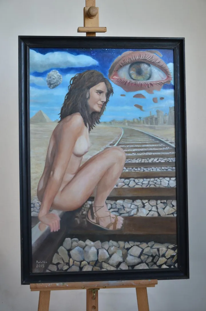 Eye Of Ra, œuvre de Andrzej PODULKA