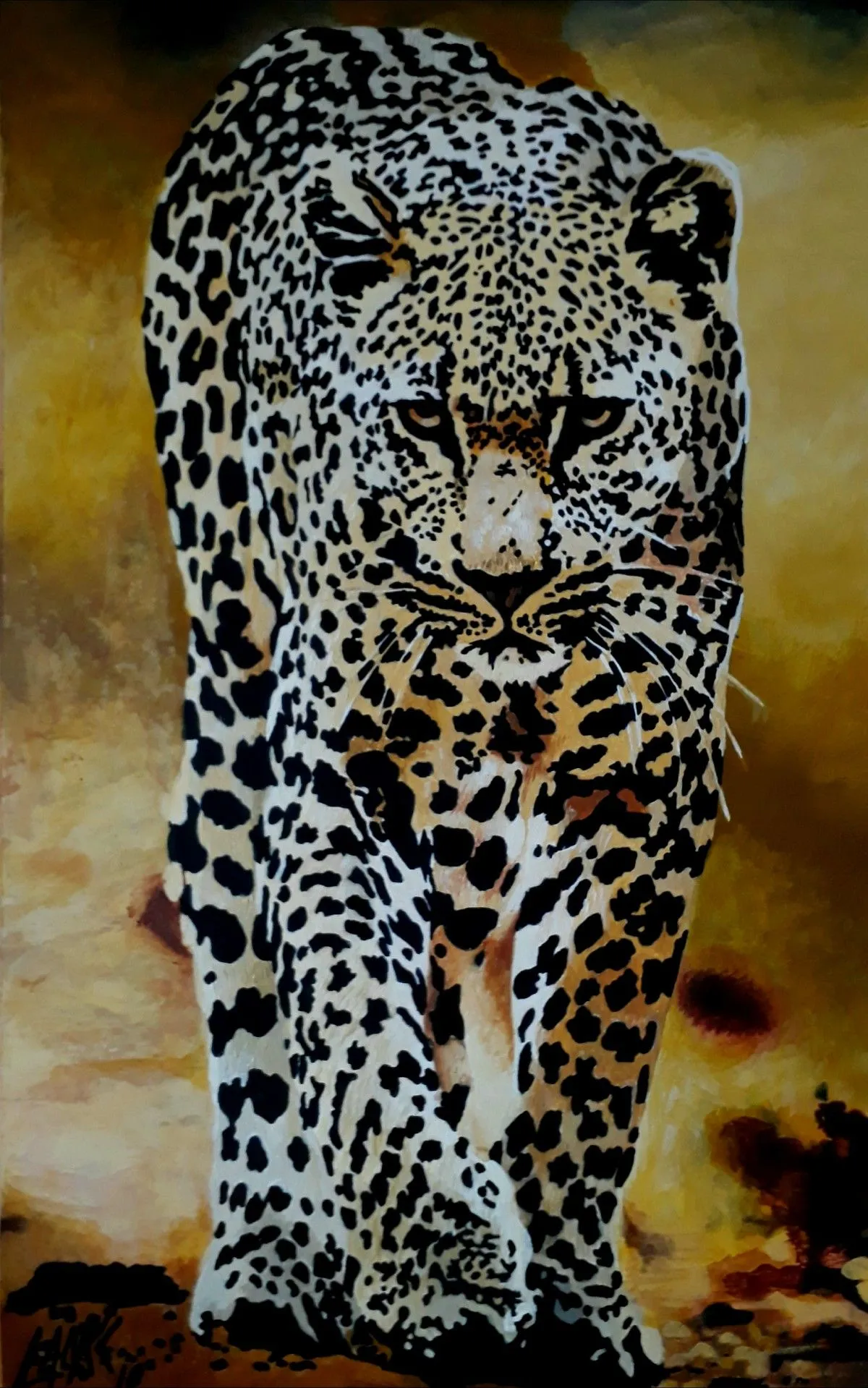 African Queen, œuvre de Lance Barnard