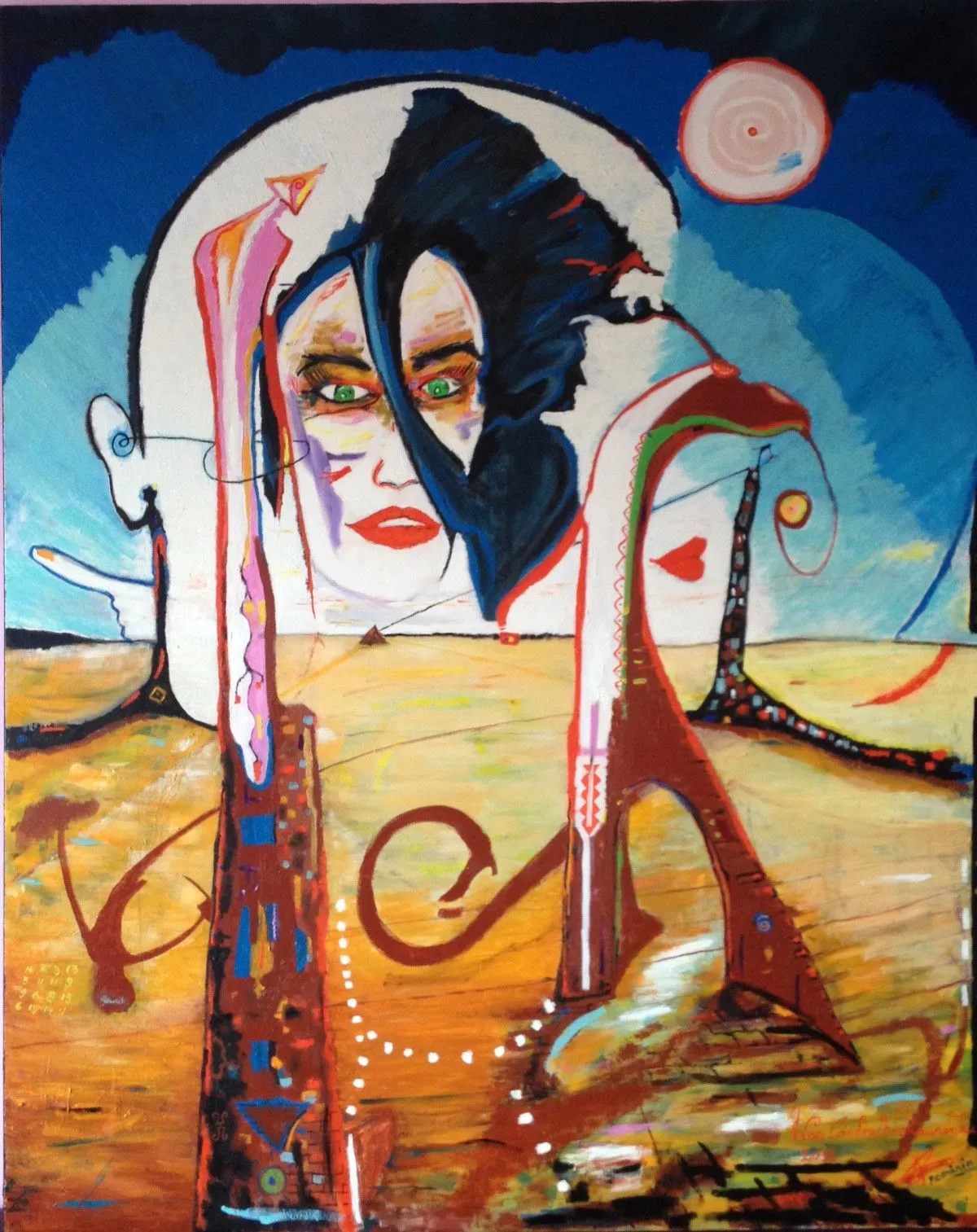 Chatting with Dali, œuvre de Laurentiu IVAN-CONDRACHE