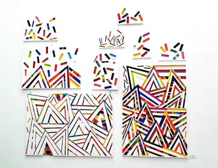 Agitation, œuvre de Cazacincu Bogdan