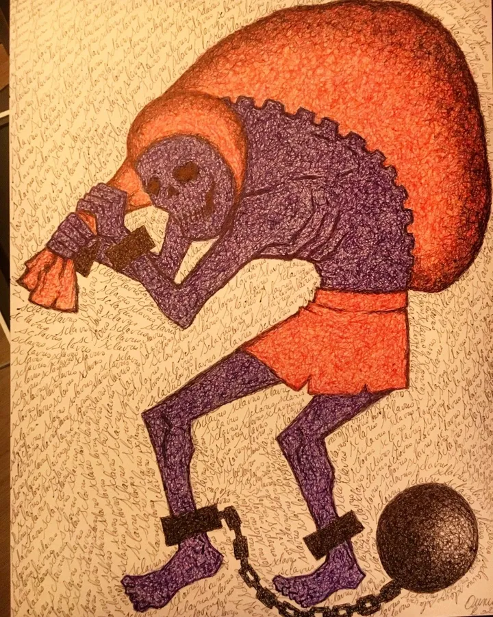 Sclavus, artwork by Yassine Ounis