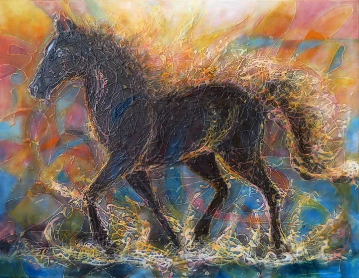 Fire in the Heart, œuvre de Lubomir Korenko