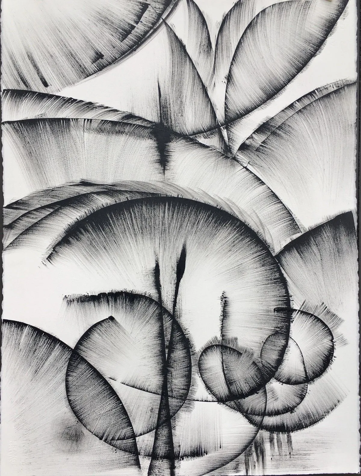 Black & White Abstract Tattoo Drawing#2 by Khrystyna Kozyuk, œuvre de Khrystyna Kozyuk