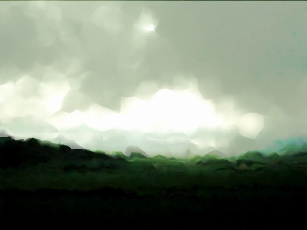 Paisaje digital 1, œuvre de Fausto Cantu
