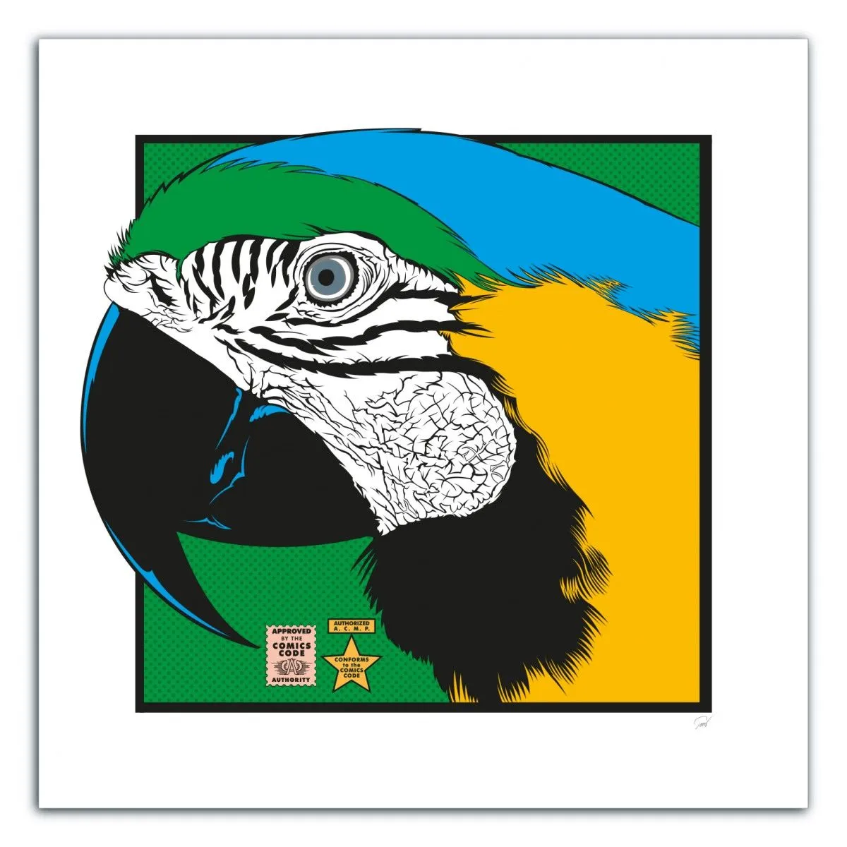 Guacamaya, œuvre de Clas Thomas Svensson