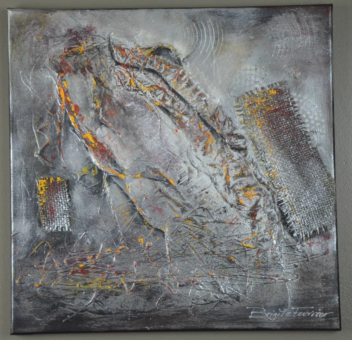 Tragédie, œuvre de Brigitte Fournier