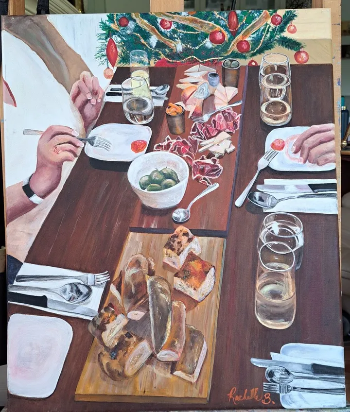 Chez Roberto 2, artwork by Rachelle Beaudry