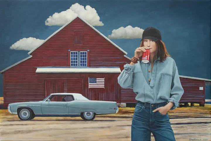 Open Road Ballad, œuvre de Nataliya Bagatskaya