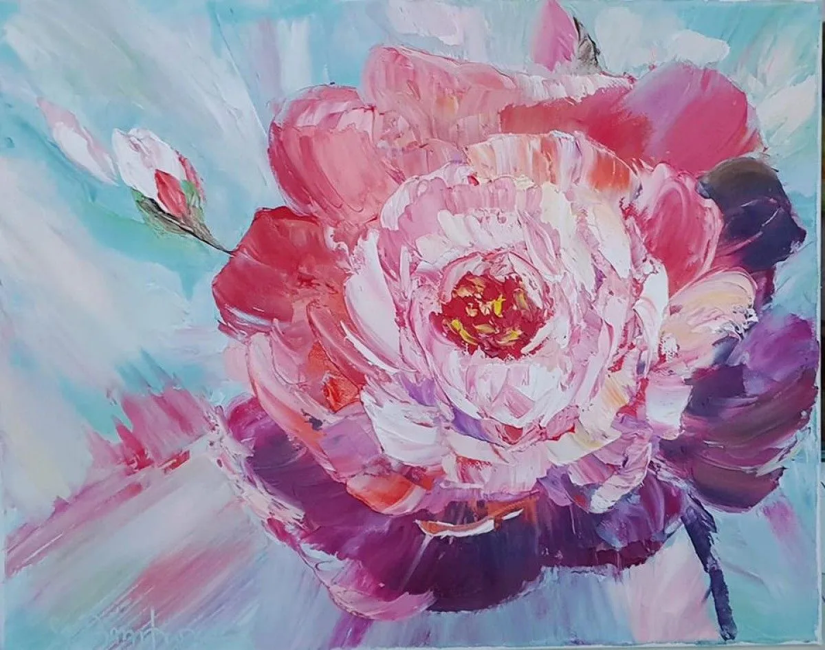 purple whisper, œuvre de Stanislava Dimitrova