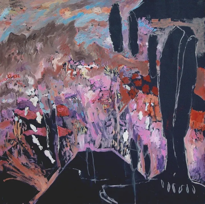 The thinker garden, artwork by Dragos Botezat