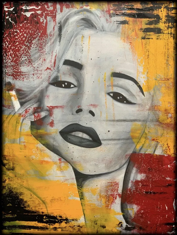 I Wanna be Loved by You (Marylin), œuvre de Joana Silva