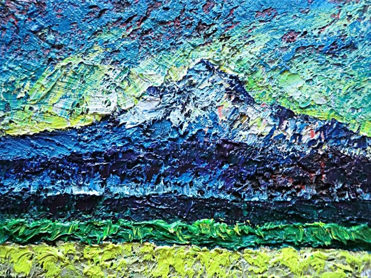 Morgenfrische, 50x40 cm, 2017, artwork by Horus Artwork