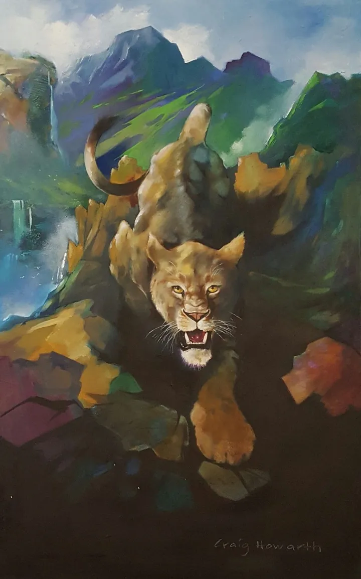Lioness, œuvre de Craig Howarth