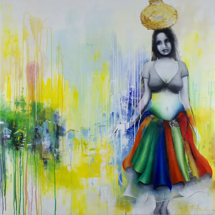 paani re paani_5, artwork by tejinder ladi singh