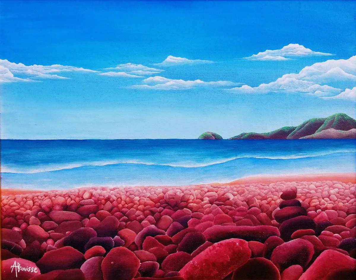 Rocks, artwork by Achraf Bouisse