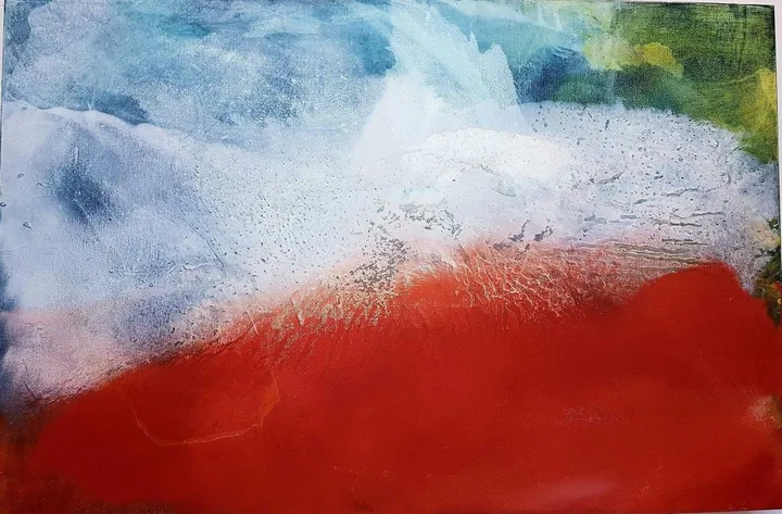distant landscape, œuvre de Monia Touiss
