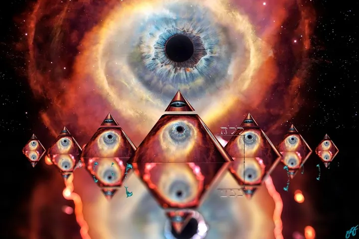 octahedron 7., artwork by Jason Lincoln Jeffers