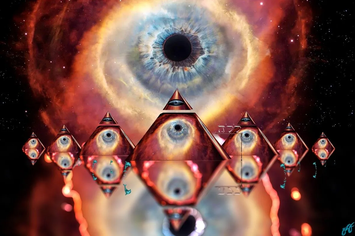 octahedron 7., œuvre de Jason Lincoln Jeffers