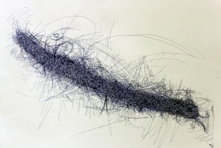 Sensual connection-1, œuvre de Pramod Kumar
