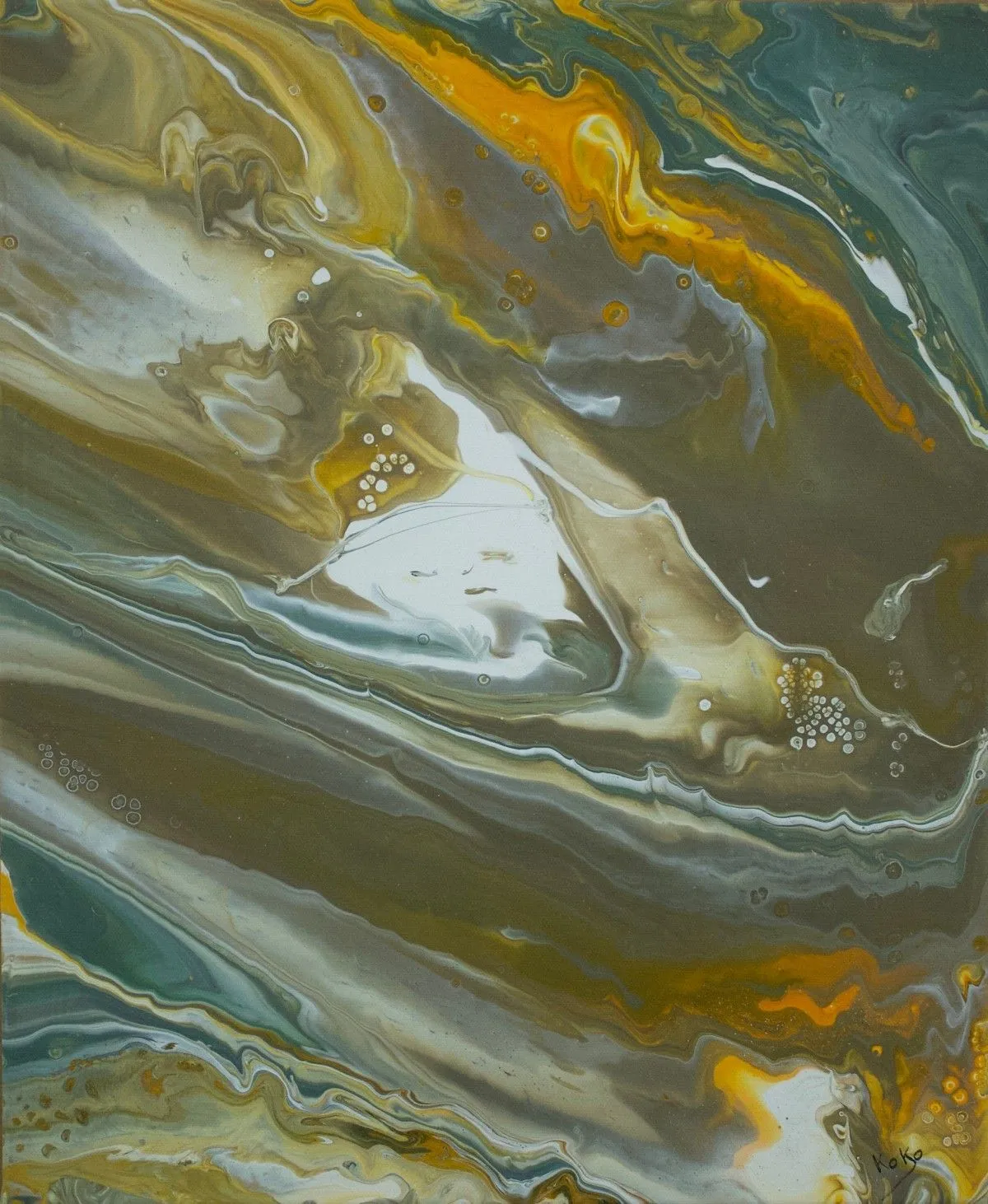 Moving Sand, artwork by Koko Takoushis