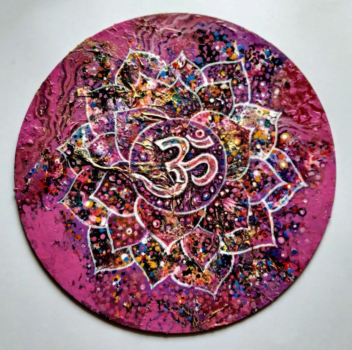 "I UNDERSTAND" crown chakra, artwork by Sanjay punekar