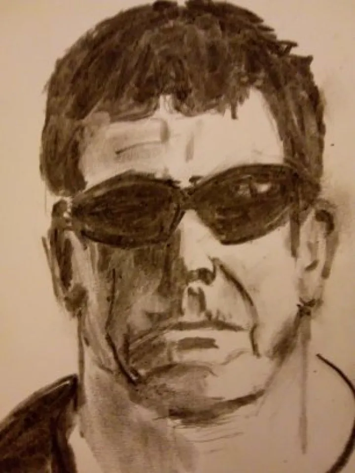 the man, œuvre de Mile Vilotijevic