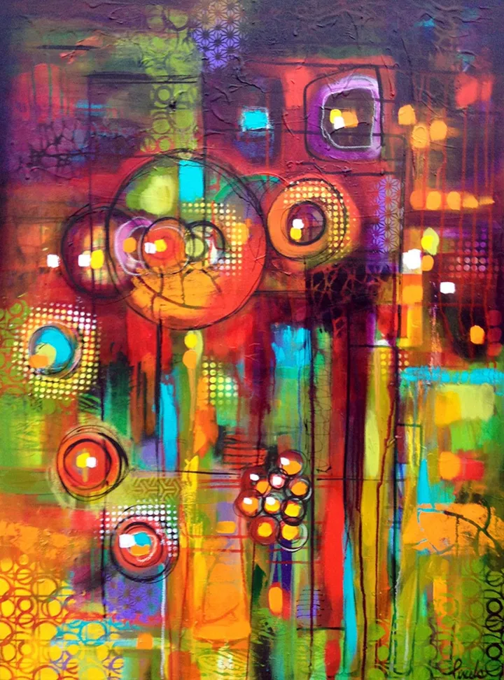 Opposition (série TDA/H), 2014, œuvre de Nancy Létourneau