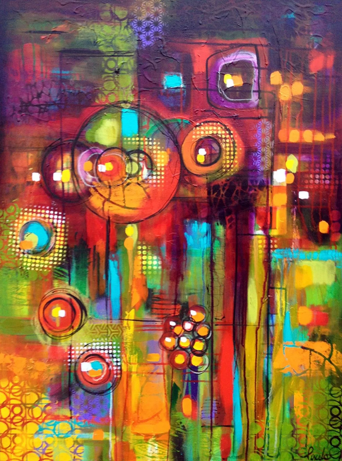 Opposition (série TDA/H), 2014, artwork by Nancy Létourneau
