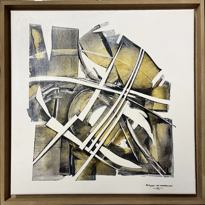 Entrelacements 8, artwork by Philippe LE TORRIELLEC