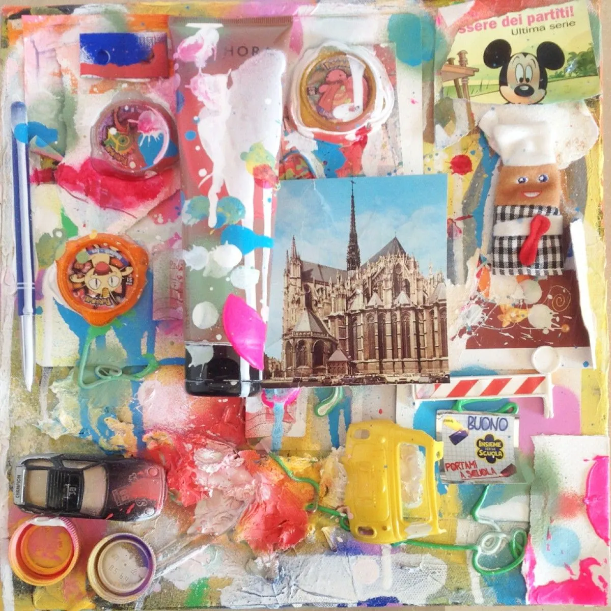 COLLAGE 3, artwork by MICHEL RABANELLY
