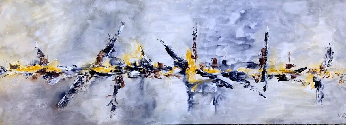 Tumulte, œuvre de Karl Blanchet