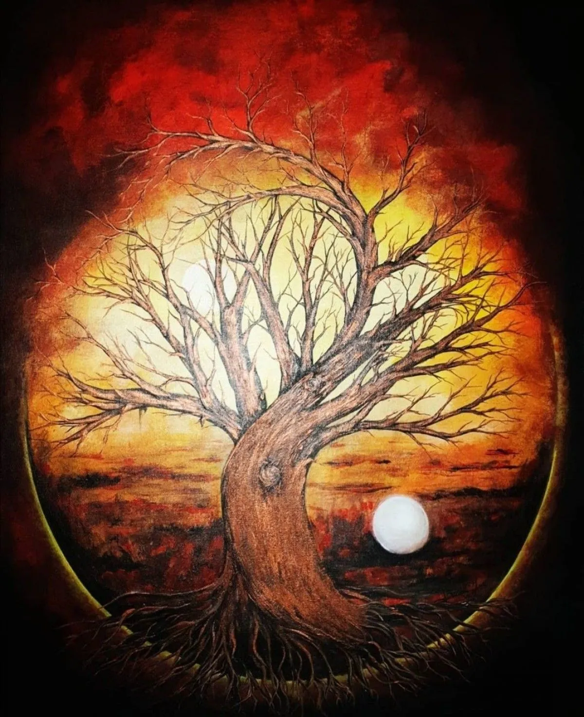 Symboles n°10, artwork by Saouti Mina