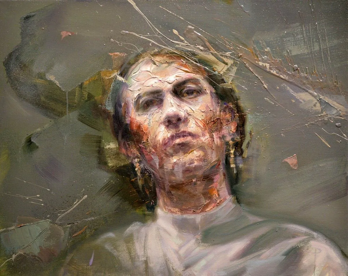 Frida Kahlo II, œuvre de Mathieu Laca