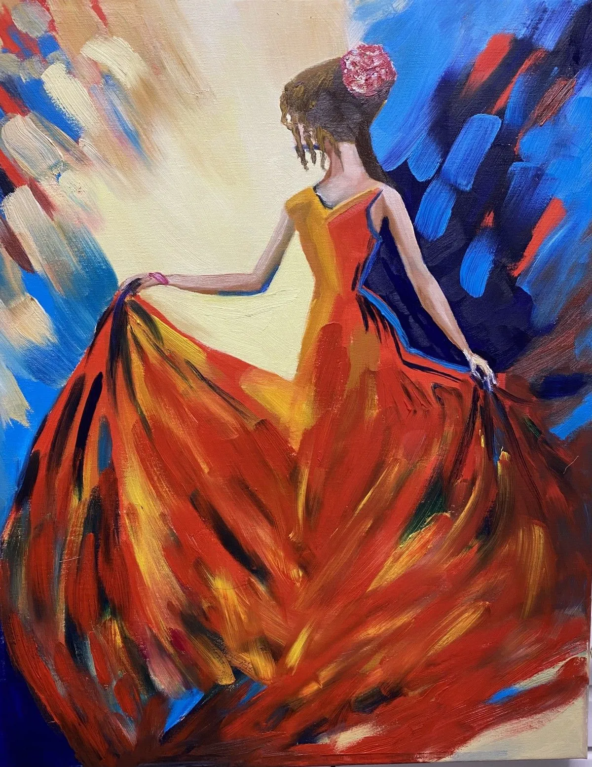 Dance féérique, œuvre de Anne Antoine
