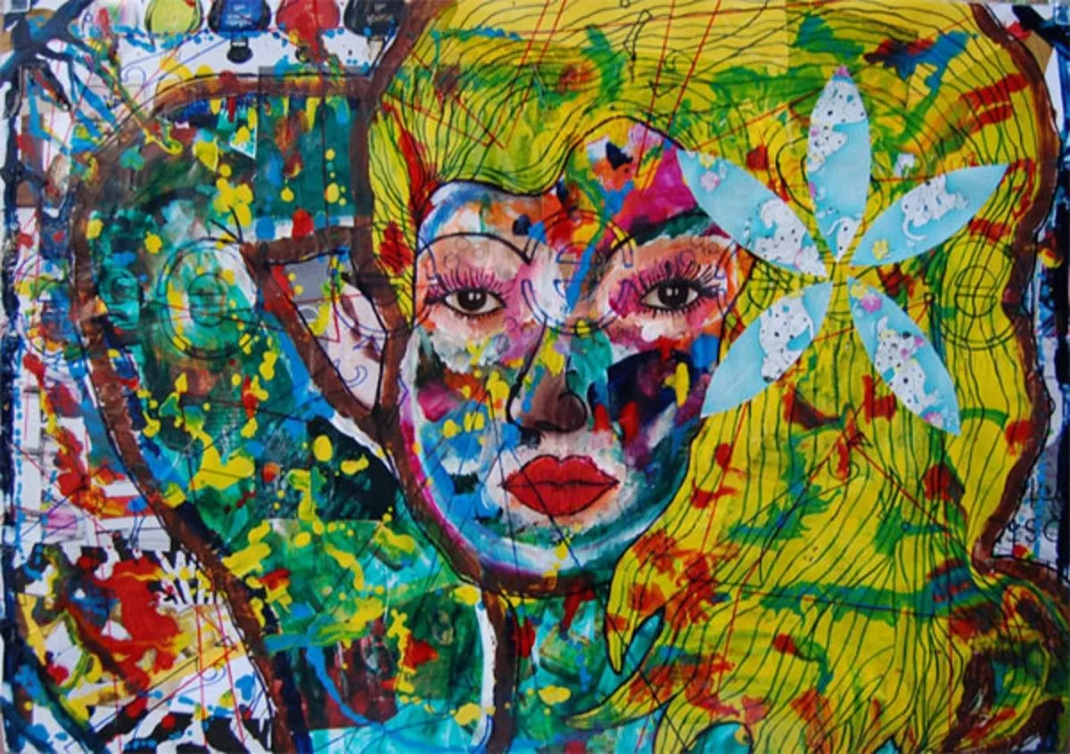 PAINTING125, artwork by Claudio Parentela