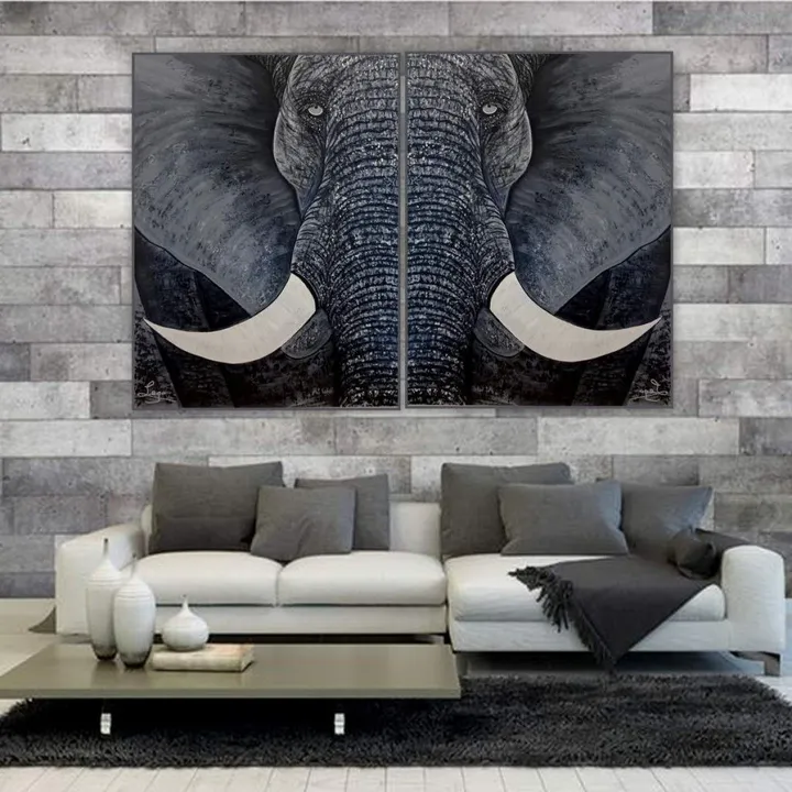 SAFARI...., artwork by LEGO Atiste peintre