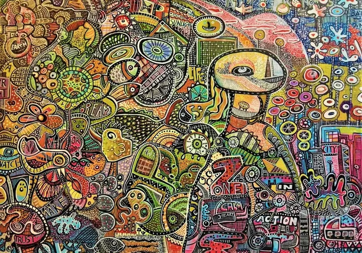COMPLICATE WORLD, œuvre de irene goulandris