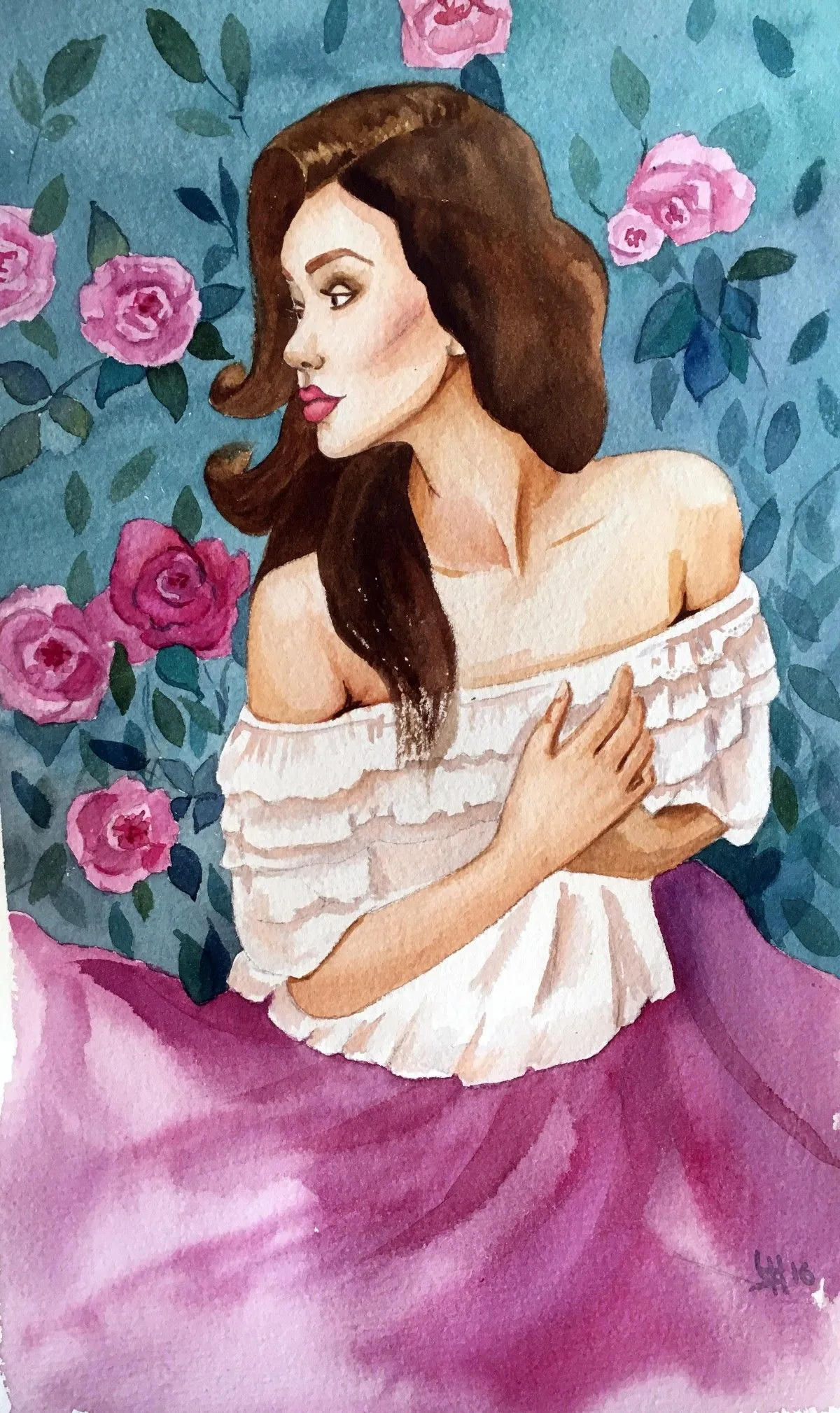 Dream of red roses, œuvre de Yevgeniya Kizilkaya